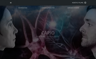 kosticfilms.com screenshot