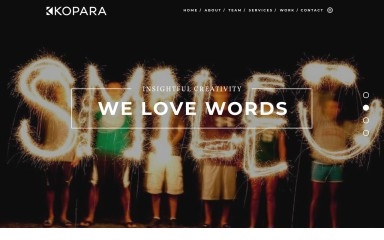 koparacreative.co.nz screenshot