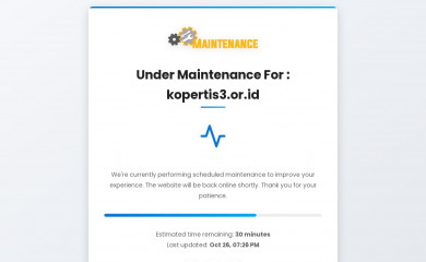 kopertis3.or.id screenshot