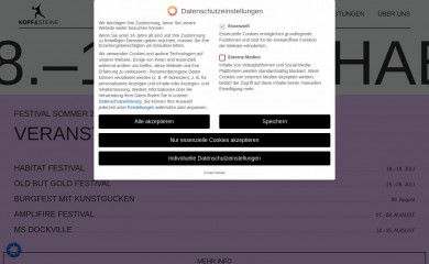 kopfundsteine.de screenshot