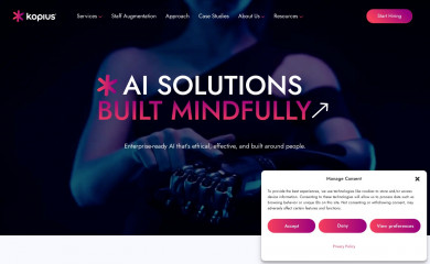 kopiustech.com screenshot