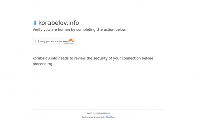 korabelov.info screenshot