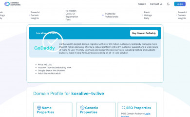 koralive-tv.live screenshot