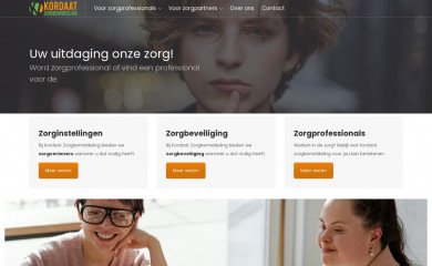 kordaatzorgbemiddeling.nl screenshot