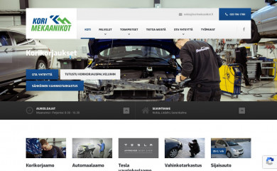 korimekaanikot.fi screenshot
