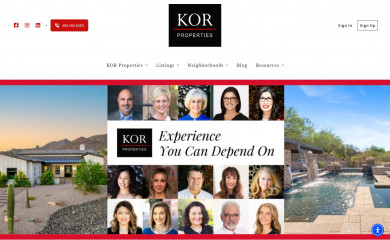 korproperties.com screenshot