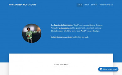 kovshenin.com screenshot