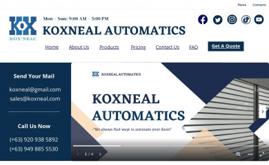 koxneal.com screenshot