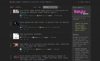 koyu.space screenshot