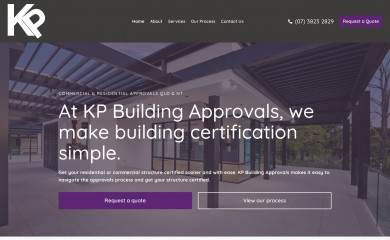 kpbapprovals.com.au screenshot