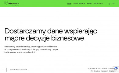 kplusresearch.pl screenshot