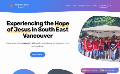 kpmbchurch.org screenshot