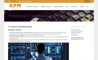 kpmtechnology.com screenshot