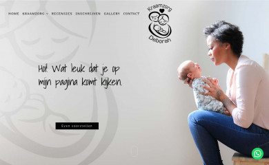 kraamzorgdeborah.nl screenshot