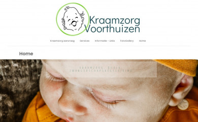 kraamzorgvoorthuizen.nl screenshot