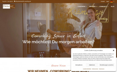 kraemerloft-coworking.de screenshot