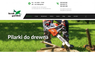 krak-garden.pl screenshot