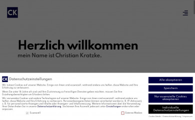 kratzke.de screenshot