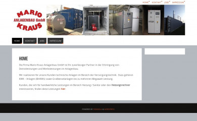 kraus-anlagenbau.de screenshot