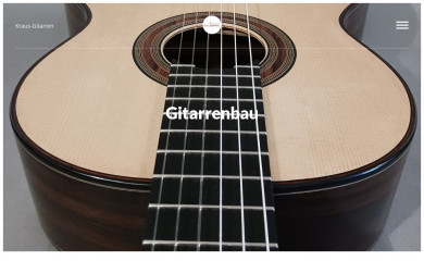 kraus-gitarren.de screenshot