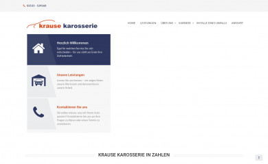 krause-karosserie.de screenshot