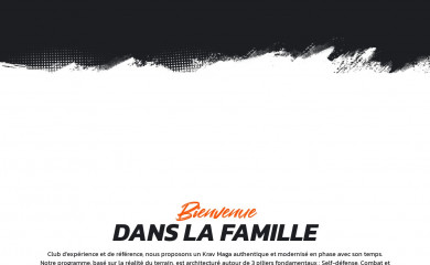 kravmagaparis.com screenshot