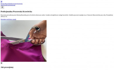 krawcowabozena.pl screenshot