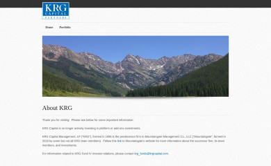krgcapital.com screenshot