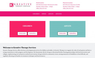 kreativekidstherapy.com screenshot