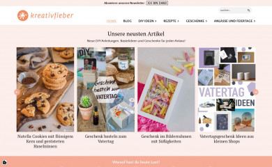 kreativfieber.de screenshot