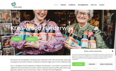 kreawood.nl screenshot