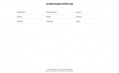 kreditvergleich365.top screenshot