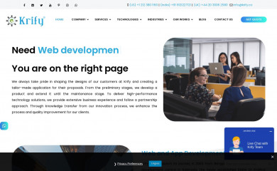 krify.com screenshot