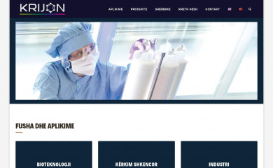 krijon.al screenshot