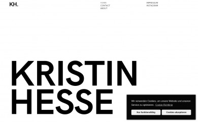 kristinhesse.com screenshot