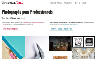 kristiandill.com screenshot
