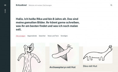 kritzelkind.de screenshot