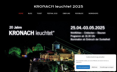 kronachleuchtet.com screenshot