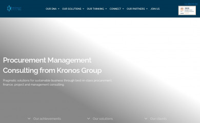 kronosgroup.be screenshot