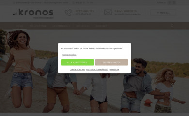kronos-gruppe.de screenshot