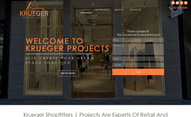kruegerprojects.com.au screenshot