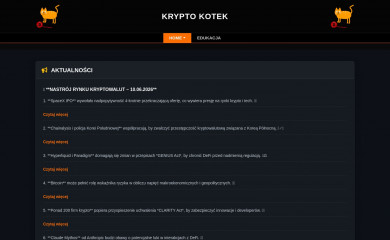 kryptokotek.pl screenshot