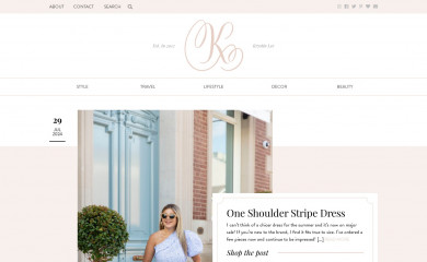 krystinlee.com screenshot