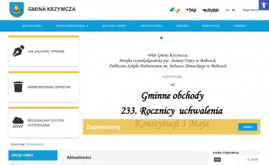 krzywcza.pl screenshot