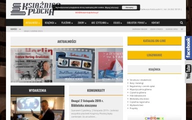ksiaznicaplocka.pl screenshot
