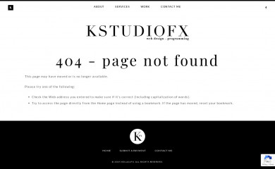 KSTUDIOFX SITE DESIGN screenshot