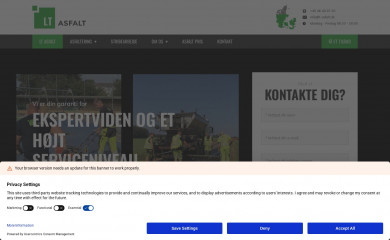 lt-asfalt.dk screenshot