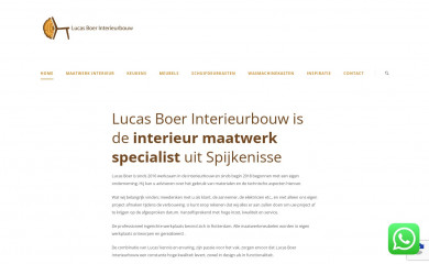 lucasboerinterieurbouw.nl screenshot