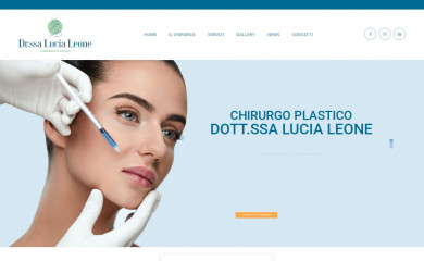 lucialeone.com screenshot