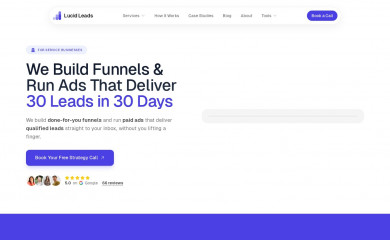 lucidleads.co.nz screenshot